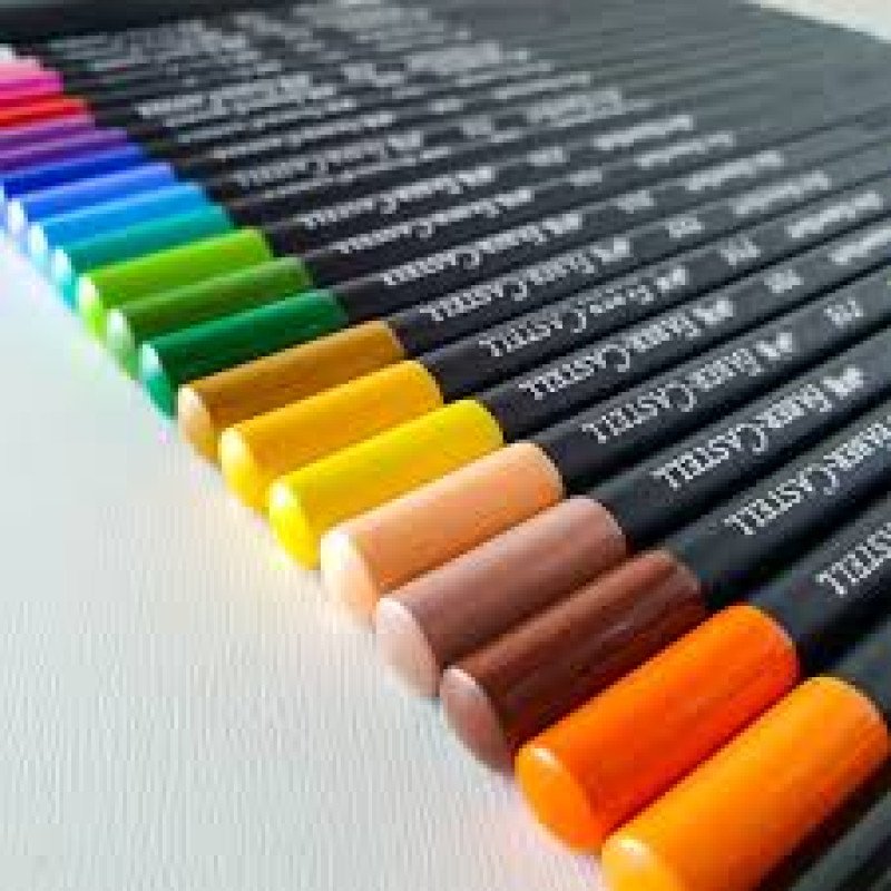 Ecolapis de Cor 24 Cores Red Supersoft Faber Castell